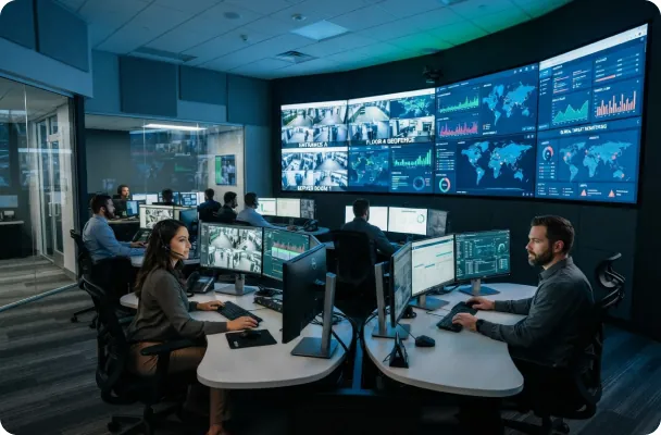 Operations control room